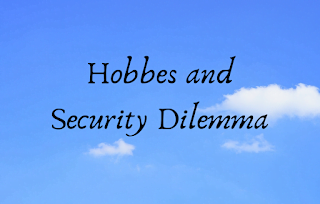 hobbes and security dilemma